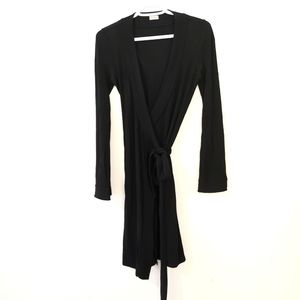 Black Talula Aritzia wrap dress - size XS